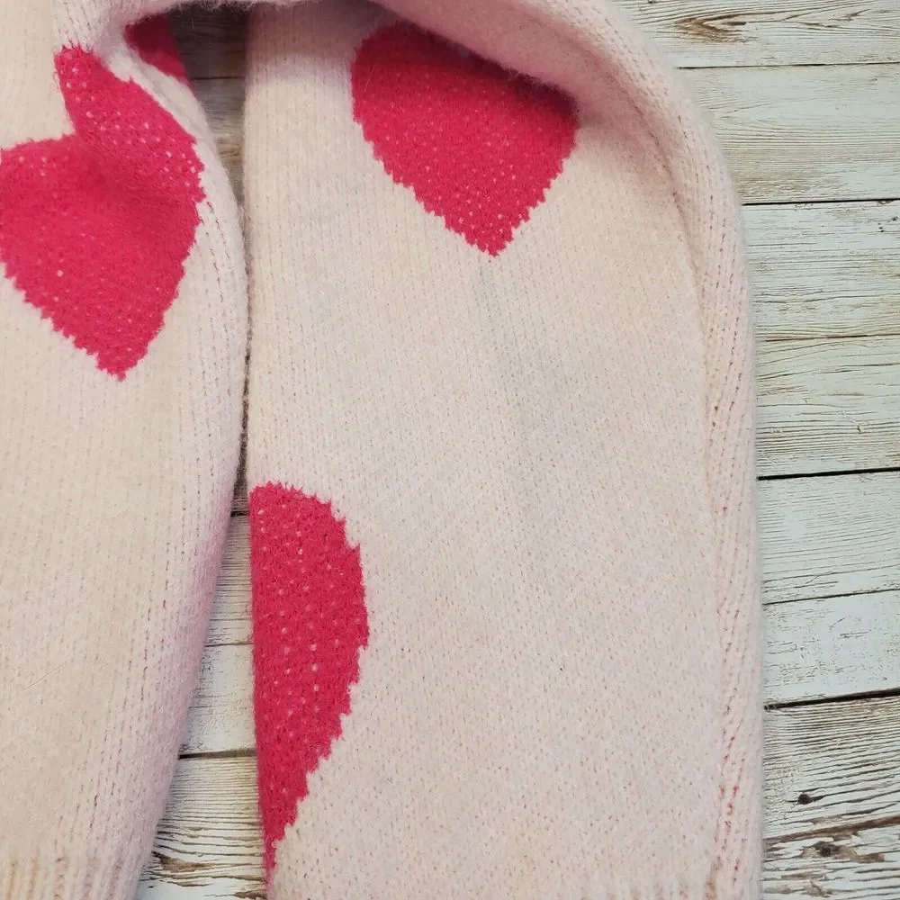 Princess Polly Fantastic Pink Heart Cardigan Size Large‎ XL Cropped Graphic Knit - Picture 5 of 8